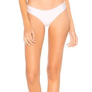 Kaohs Salty Bikini Bottom in White Eyelet
